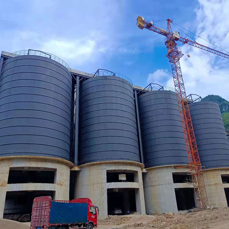 江苏骨料钢板仓建造施工周期从规划到竣工的每一步